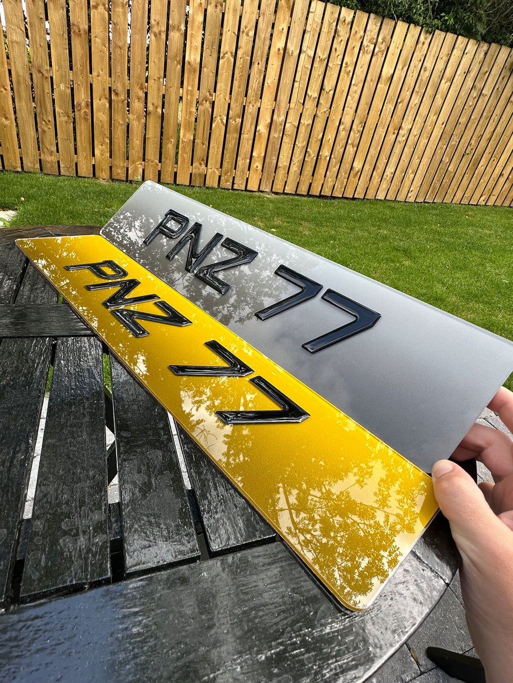 3D GEL PLATES - METRO STYLE 60MM (FADED)
