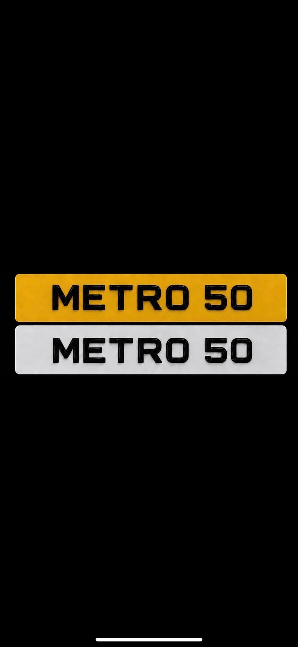 3D GEL PLATES - METRO STYLE 50MM