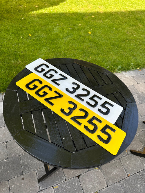 3D GEL PLATES - LEGAL LETTERING